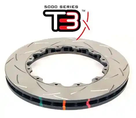 DBA 5000 T3 Rotor Only Left Hand Slotted Left Brake Rotor (35mm) - R35 GT-R