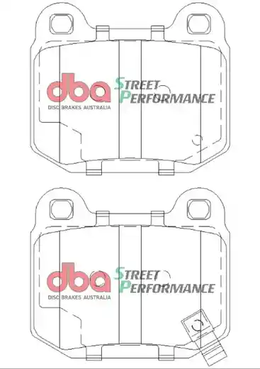 DBA Street Performance ECE R90 certified Rear Brake Pad - R32-R34 GT-R