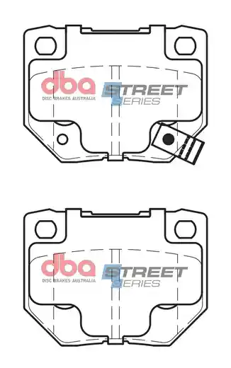 DBA Street Series Ceramic Rear Brake Pad (Ceramic) - R32 GT-R