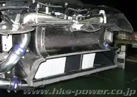HKS kit with carbon air guide Intercooler - R35 GT-R