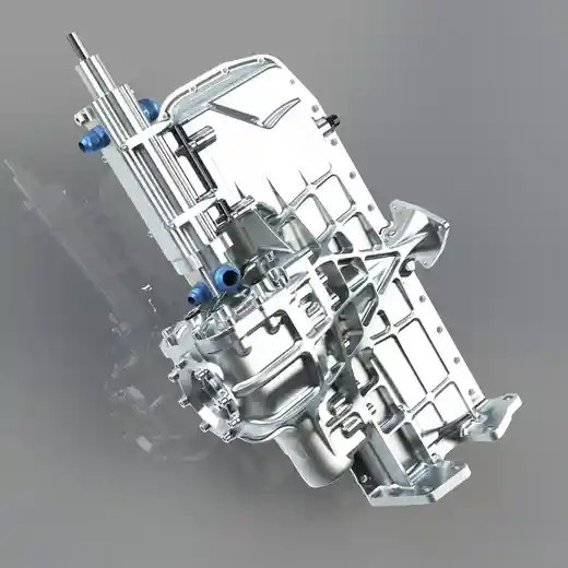 Kiwi CNC Ltd Nissan RB 4WD Billet Dry Sump Pan and Diff Housing (Dailey Pump)