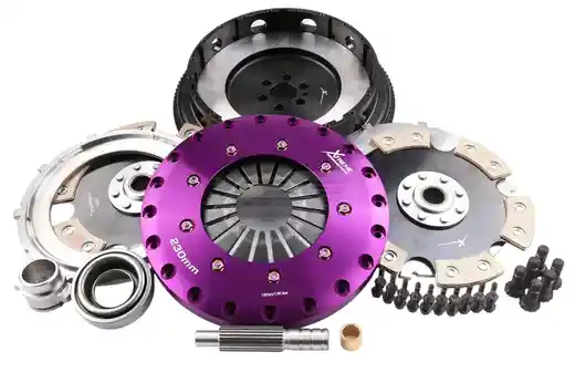 Xtreme 230mm Twin Plate Clutch Kit 1830Nm Rigid Ceramic with Flywheel - R32 GT-R