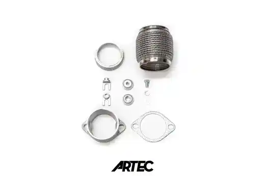 Artec 3.5in Universal Downpipe Kit, 2-Bolt Flange - Universal
