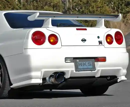 HKS Super Turbo Muffler - R34 GT-R