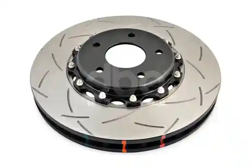 DBA 5000 T3 Slotted Front Brake Rotor (Black Hat) - R32-R34 GT-R