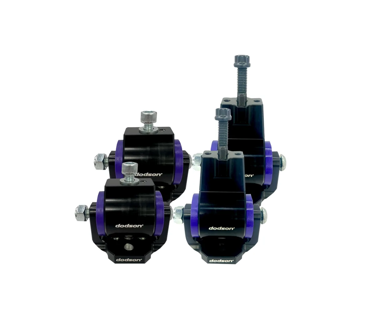 Dodson Motorsport GR6 Transmission Mounts, Front and Rear (2 Pairs) - R35 GT-R