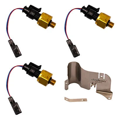 Dodson Motorsport GR6 LPS Line and Clutch Pressure Kit (3 Sensors, Shield, Bracket) - R35 GT-R