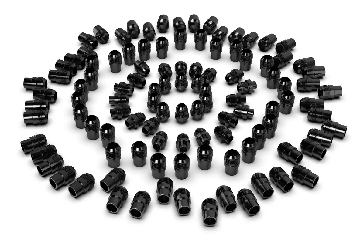 Superforma press-in AN rocker cover fittings