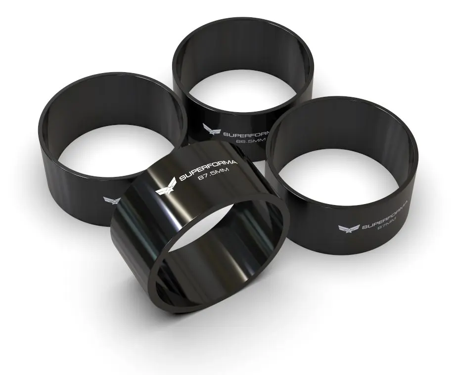 Superforma piston ring compressor sleeves