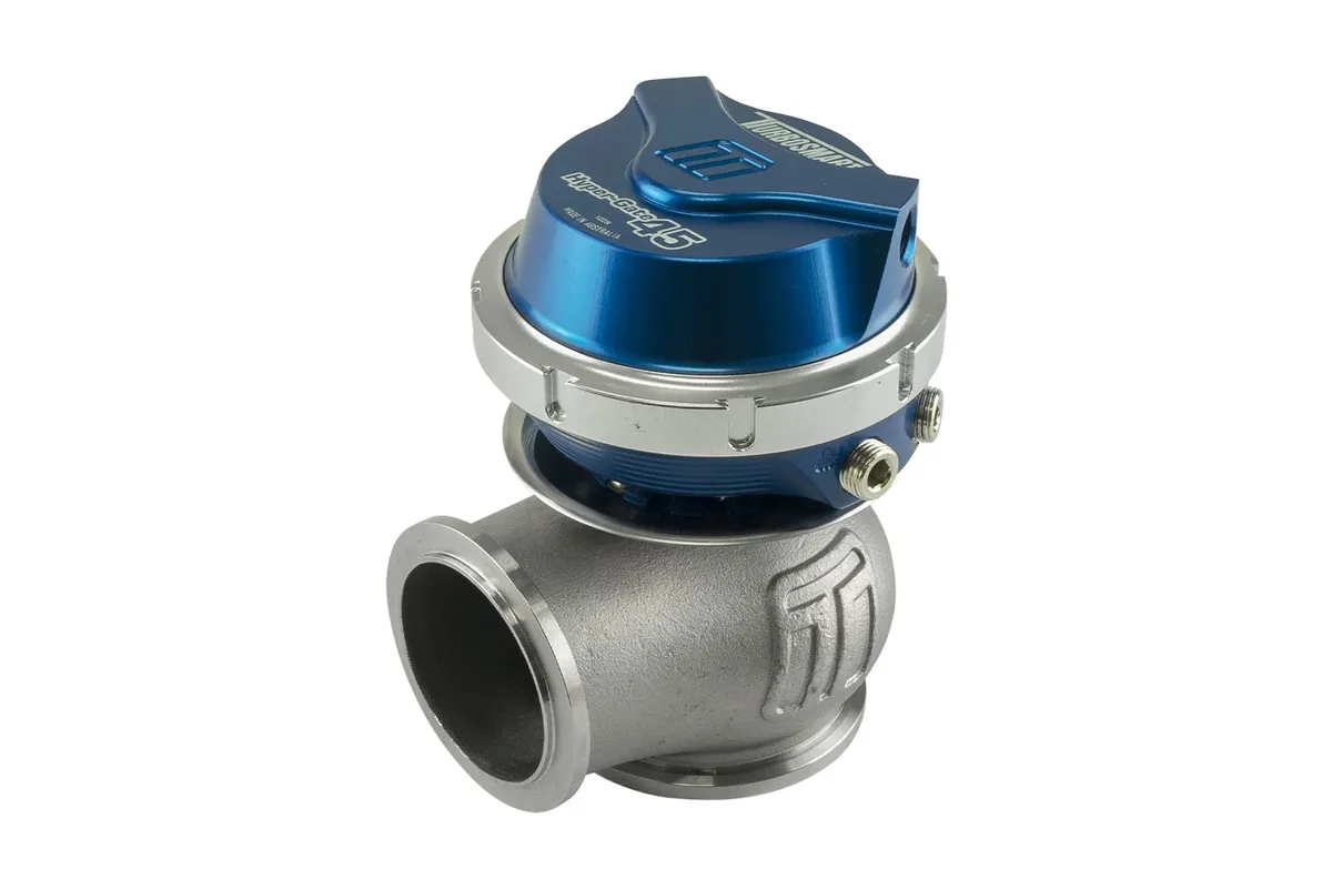Turbosmart GenV HyperGate45 14psi External Wastegate (Blue) - Universal