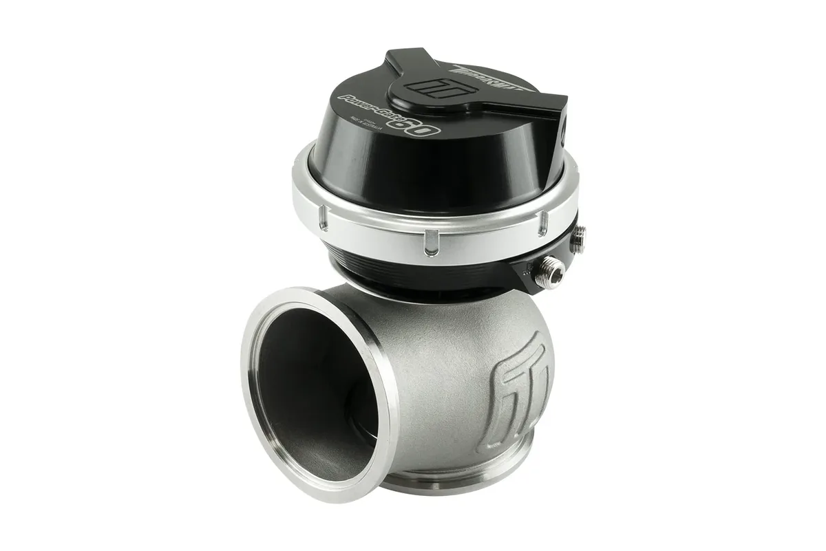 Turbosmart GenV PowerGate60 7psi External Wastegate (Black) - Universal