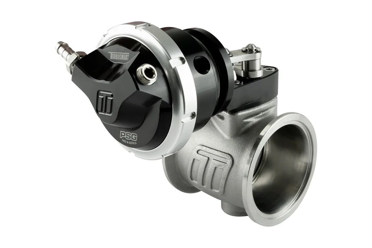 Turbosmart Pneumatic StraightGate50 6psi External Wastegate (Black) - Universal