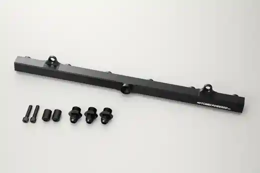 Tomei Fuel Delivery Pipe RB26DETT DENSO (AN8) Black 186012